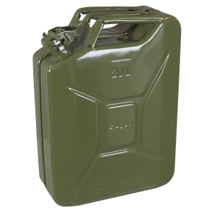 Sealey JCY20G Jerry Can 20L - Green