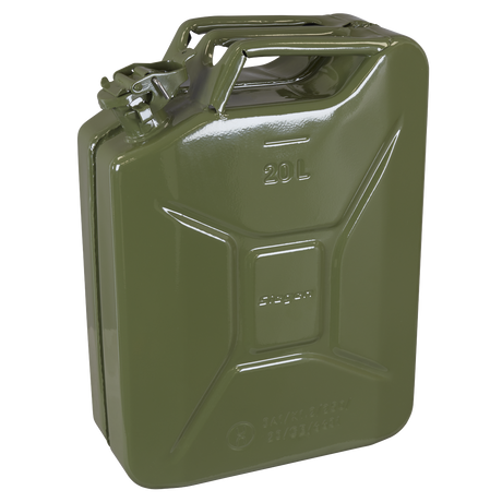 Sealey JCY20G Jerry Can 20L - Green