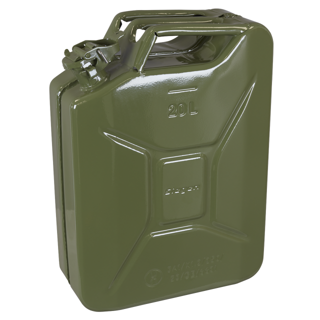 Sealey JCY20G Jerry Can 20L - Green