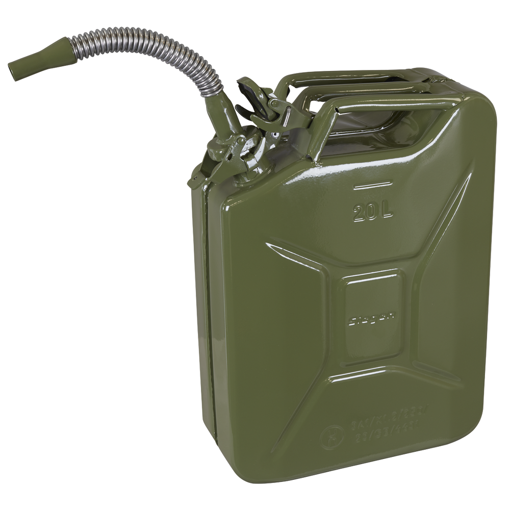 Sealey JCY20G Jerry Can 20L - Green - additional view 6