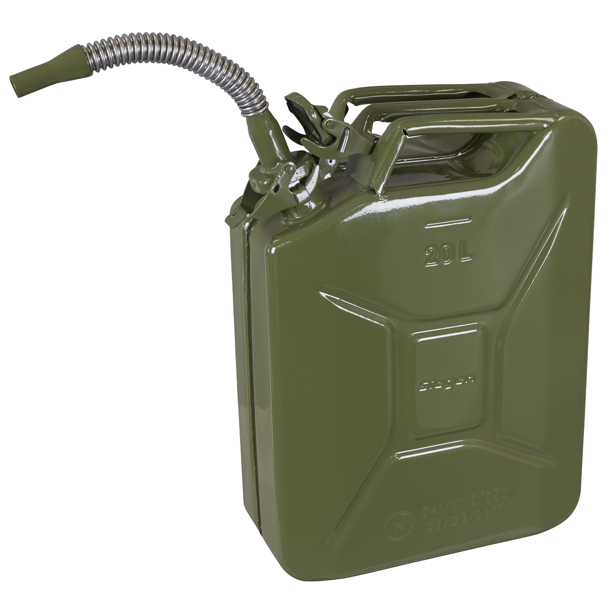 Sealey JCY20G Jerry Can 20L - Green - additional view 6