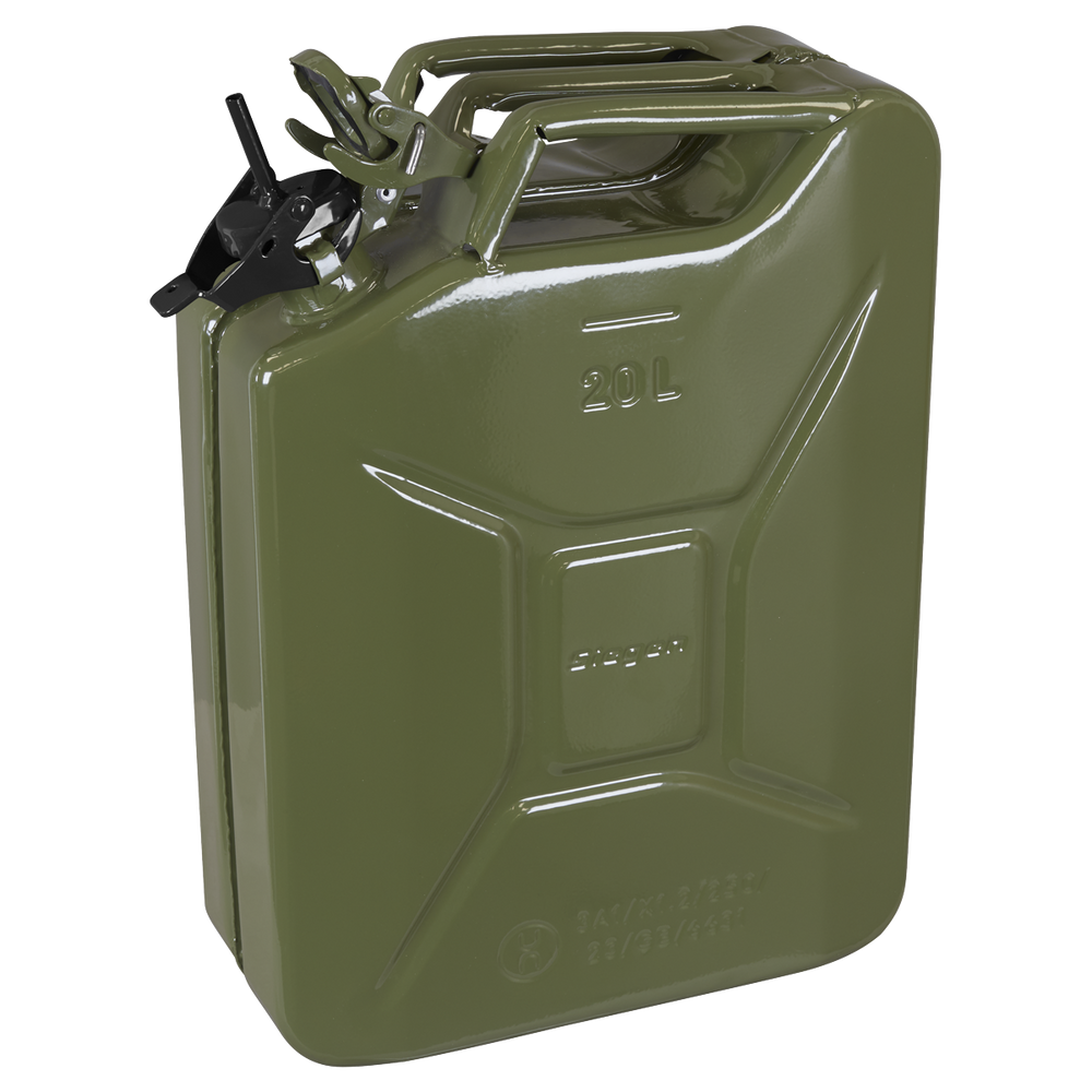 Sealey JCY20G Jerry Can 20L - Green - additional view 2