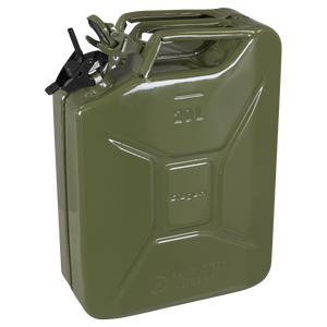 Sealey JCY20G Jerry Can 20L - Green - additional view 2