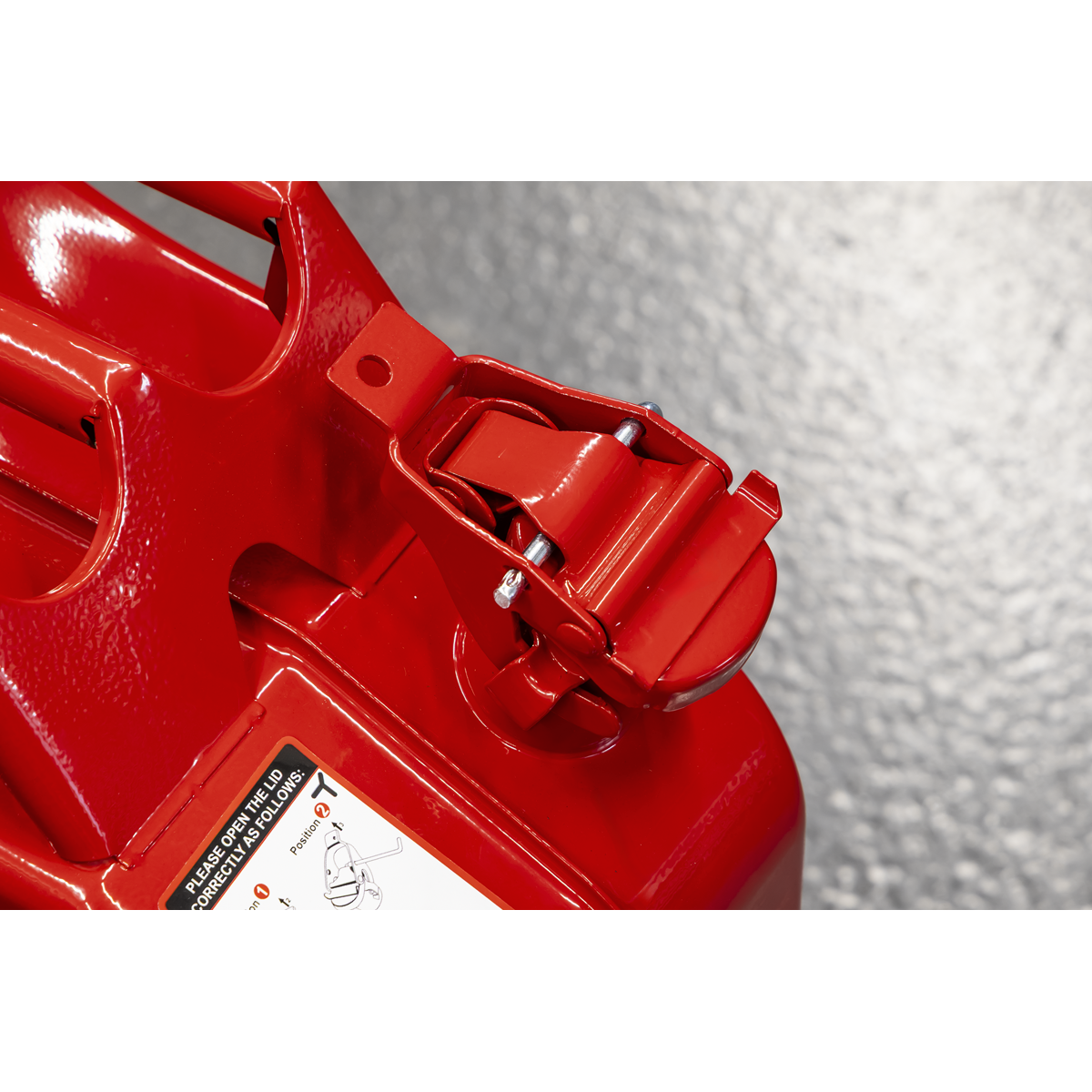 Sealey JCY20R Jerry Can 20L - Red - additional view 4