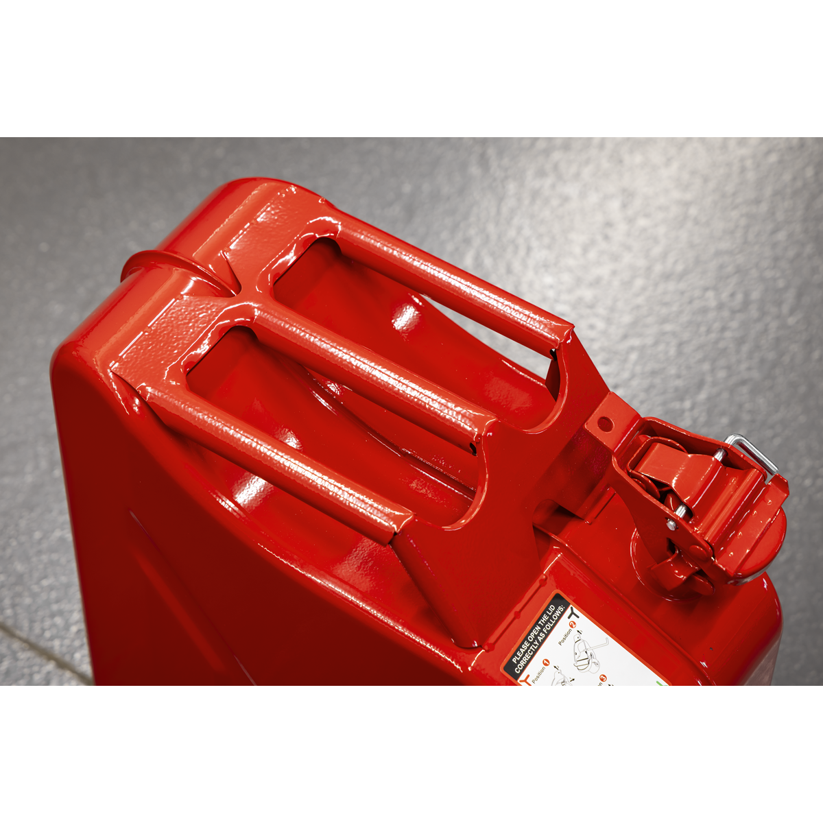 Sealey JCY20R Jerry Can 20L - Red - additional view 11