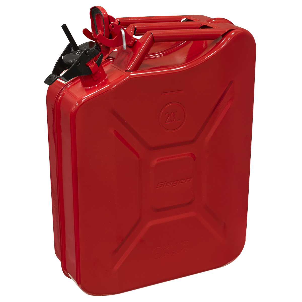 Sealey JCY20R Jerry Can 20L - Red - additional view 8