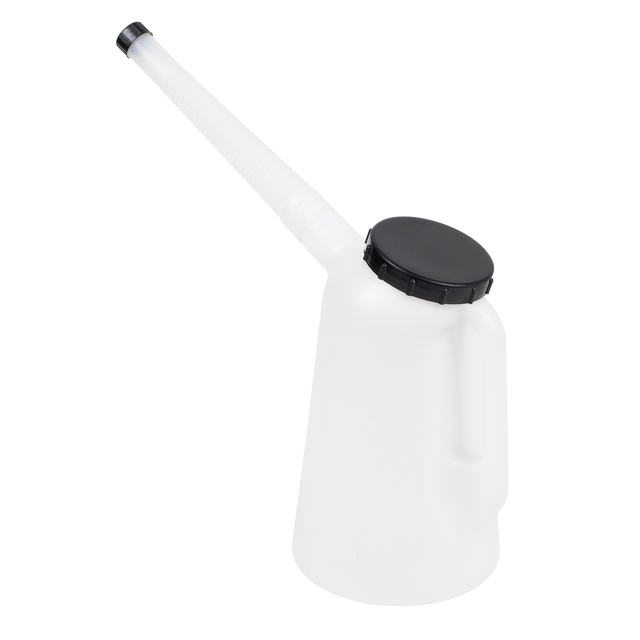 Sealey JDL2 Oil Container with Lid & Flexible Spout 2L