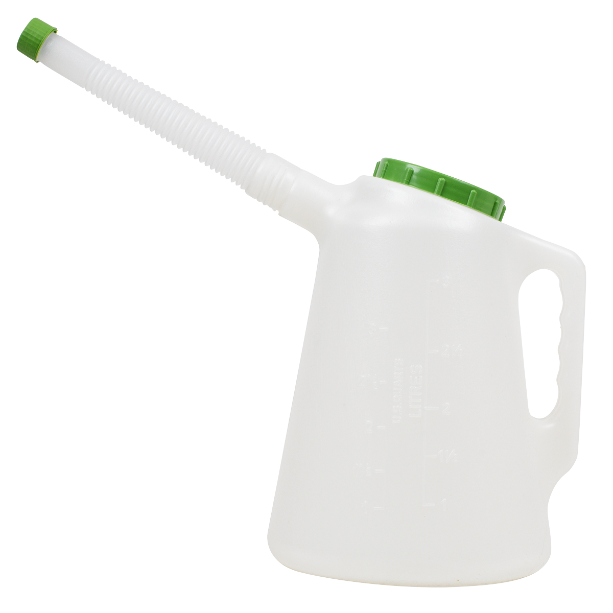 Sealey JDL3G Oil Container with Green Lid & Flexible Spout 3L - additional view 2