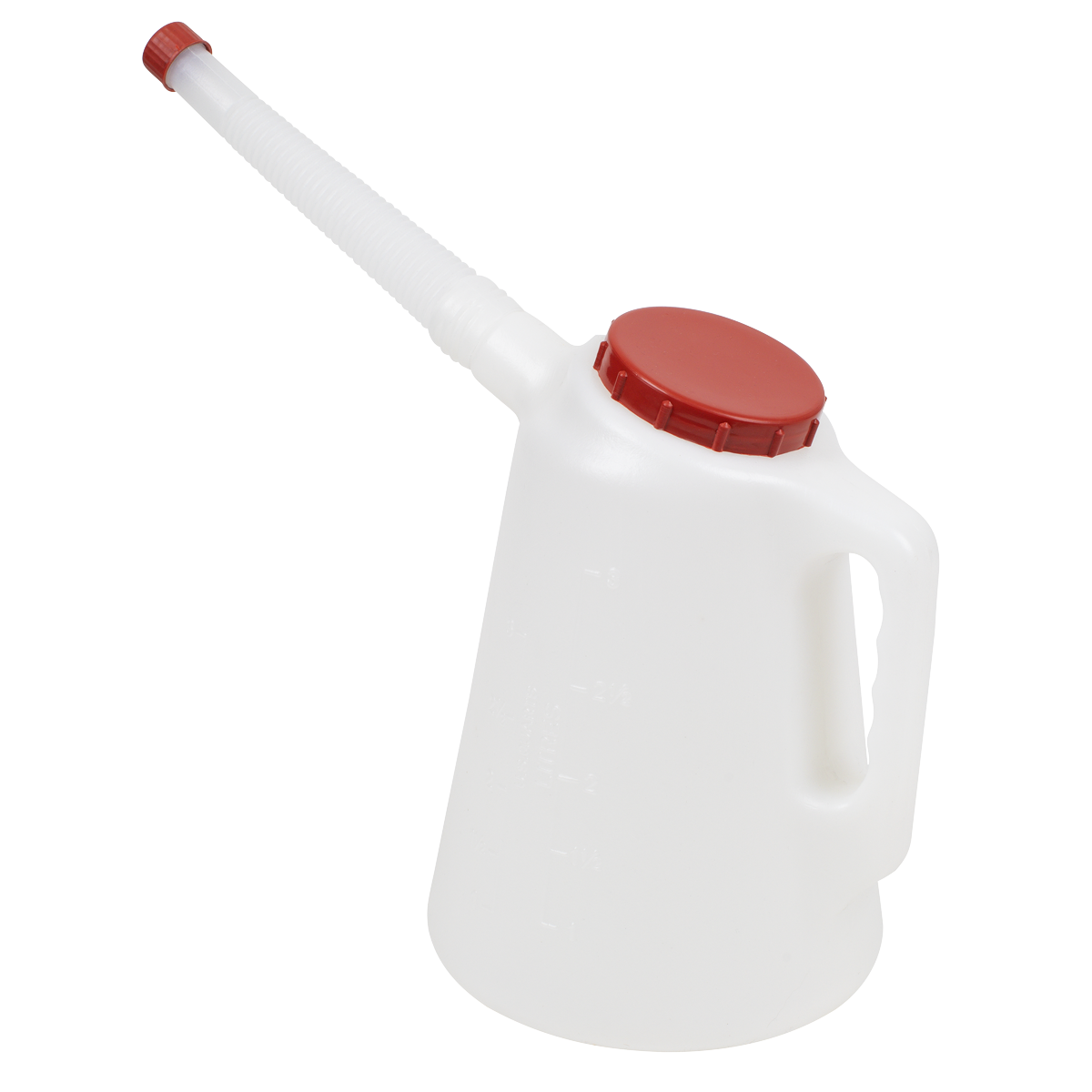 Sealey JDL3R Oil Container with Red Lid & Flexible Spout 3L