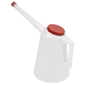 Sealey JDL3R Oil Container with Red Lid & Flexible Spout 3L