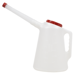 Sealey JDL3R Oil Container with Red Lid & Flexible Spout 3L - additional view 2