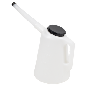Sealey JDL3 Oil Container with Black Lid & Flexible Spout 3L