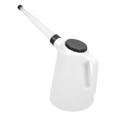 Sealey JDL5SET Oil Containers with Lid & Flexible Spout 5L - Set of 5 - additional view 2