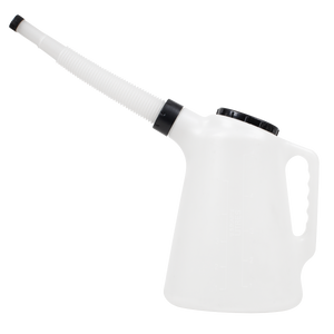 Sealey JDL5 Oil Container with Flexible Spout 5L - Black Lid - additional view 2