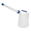 Sealey JDL5B Oil Container with Flexible Spout 5L - Blue Lid