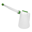 Sealey JDL5G Oil Container with Flexible Spout 5L - Green Lid
