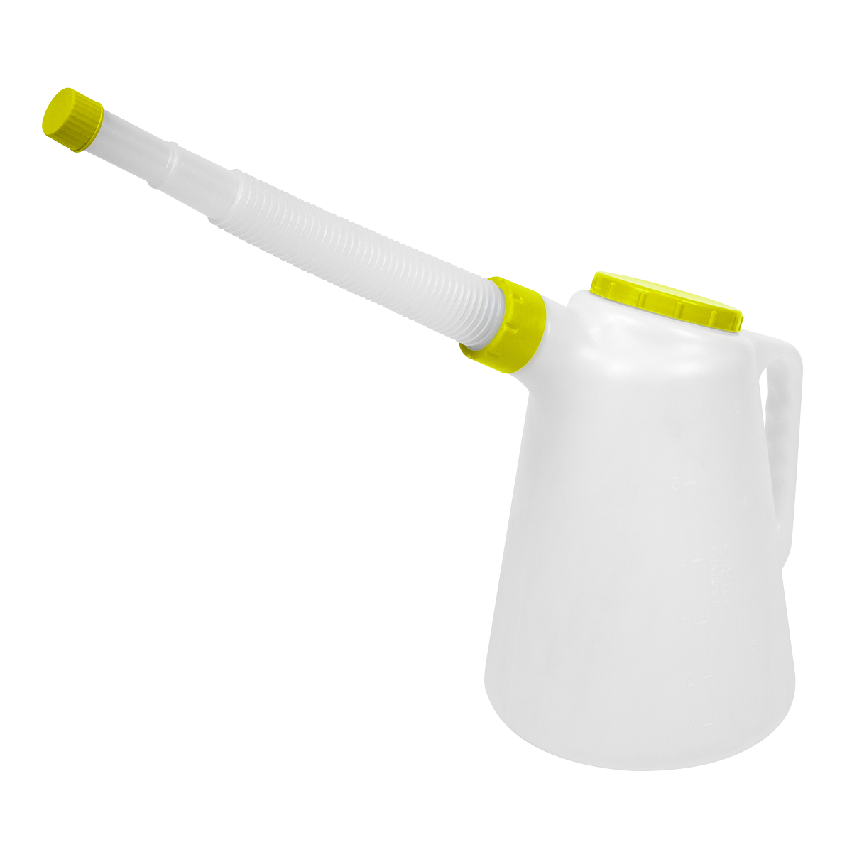 Sealey JDL5SET Oil Containers with Lid & Flexible Spout 5L - Set of 5 - additional view 6