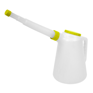 Sealey JDL5SET Oil Containers with Lid & Flexible Spout 5L - Set of 5 - additional view 6