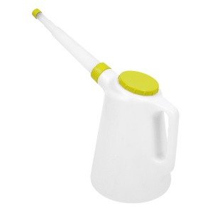 Sealey JDL5L Oil Container with Flexible Spout 5L - Lime Lid - additional view 2
