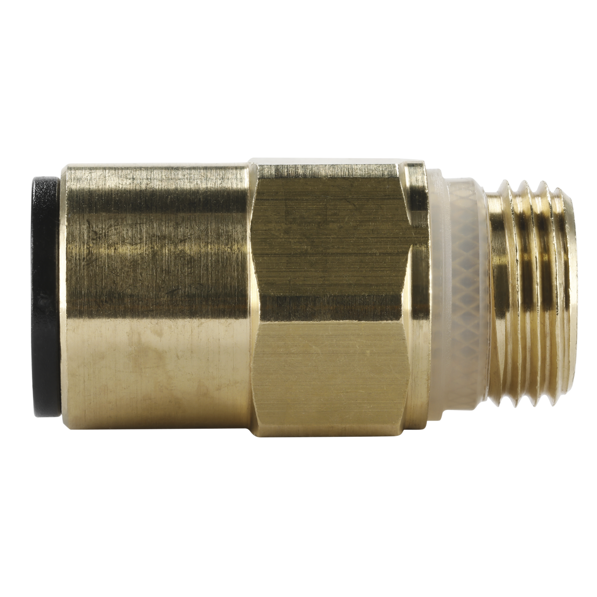 Sealey JGBC1238 John Guest® Brass SuperThread Straight Adaptor 12mm x 3/8"BSP - Pack of 2 - additional view 3