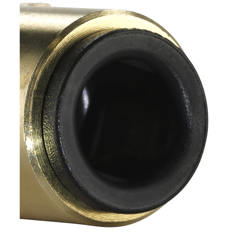 Sealey JGBC618 John Guest® Brass SuperThread Straight Adaptor 6mm x 1/8"BSP - Pack of 2 - additional view 3