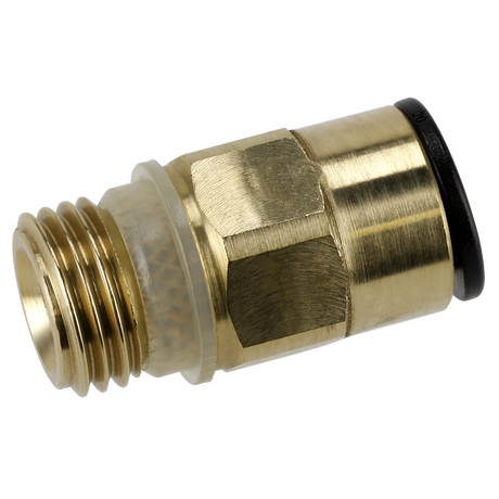 Sealey JGBC814 John Guest® Brass SuperThread Straight Adaptor 8mm x 1/4"BSP - Pack of 2 - additional view 2
