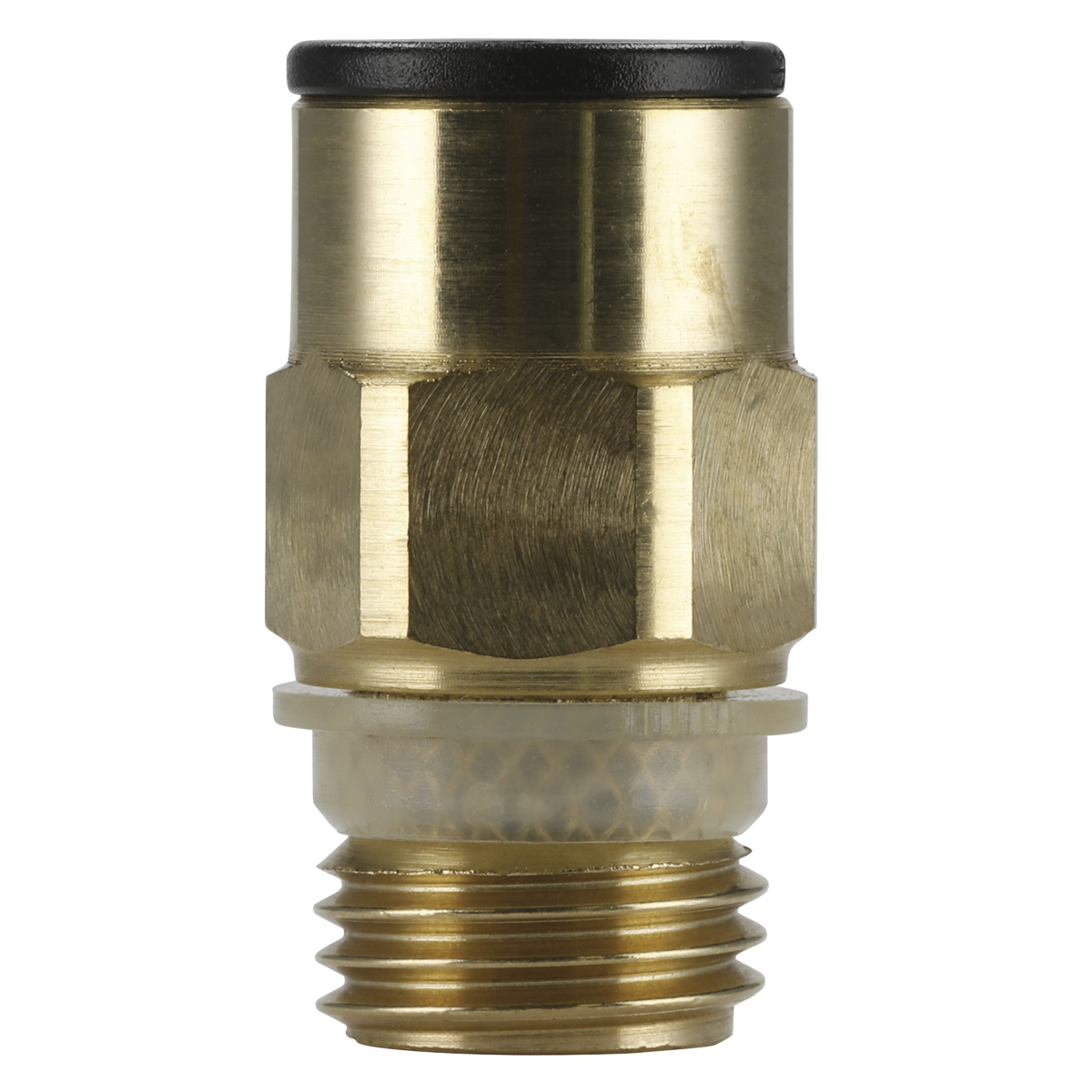Sealey JGBC814 John Guest® Brass SuperThread Straight Adaptor 8mm x 1/4"BSP - Pack of 2 - additional view 3