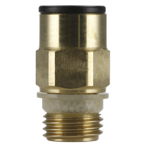 Sealey JGBC814 John Guest® Brass SuperThread Straight Adaptor 8mm x 1/4"BSP - Pack of 2 - additional view 3