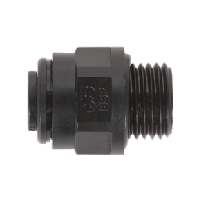 Sealey JGC1014 John Guest® Straight Adaptor 10mm x 1/4"BSP - Pack of 5