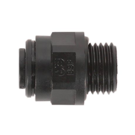 Sealey JGC1014 John Guest® Straight Adaptor 10mm x 1/4"BSP - Pack of 5