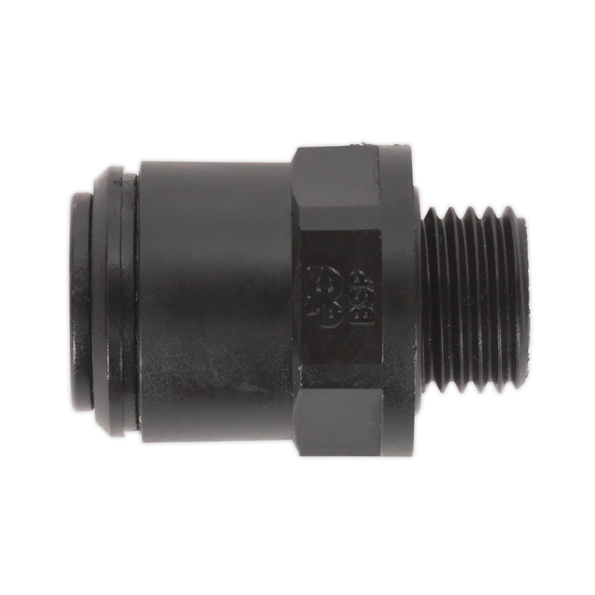 Sealey JGC614 John Guest® Straight Adaptor 6mm x 1/4"BSP - Pack of 5