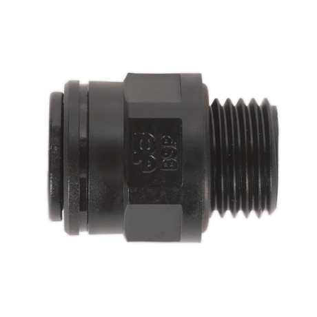 Sealey JGC814 John Guest® Straight Adaptor 8mm x 1/4"BSP - Pack of 5