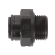 Sealey JGC838 John Guest® Straight Adaptor 8mm x 3/8"BSP - Pack of 5