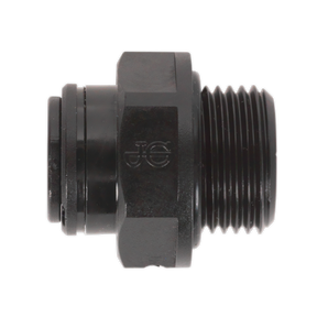 Sealey JGC838 John Guest® Straight Adaptor 8mm x 3/8"BSP - Pack of 5