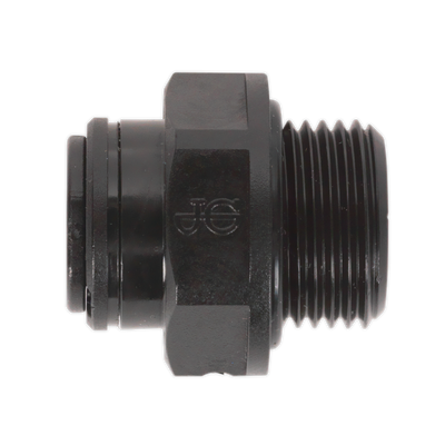 Sealey JGC838 John Guest® Straight Adaptor 8mm x 3/8"BSP - Pack of 5