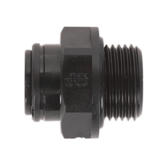 Sealey JGC838 John Guest® Straight Adaptor 8mm x 3/8"BSP - Pack of 5
