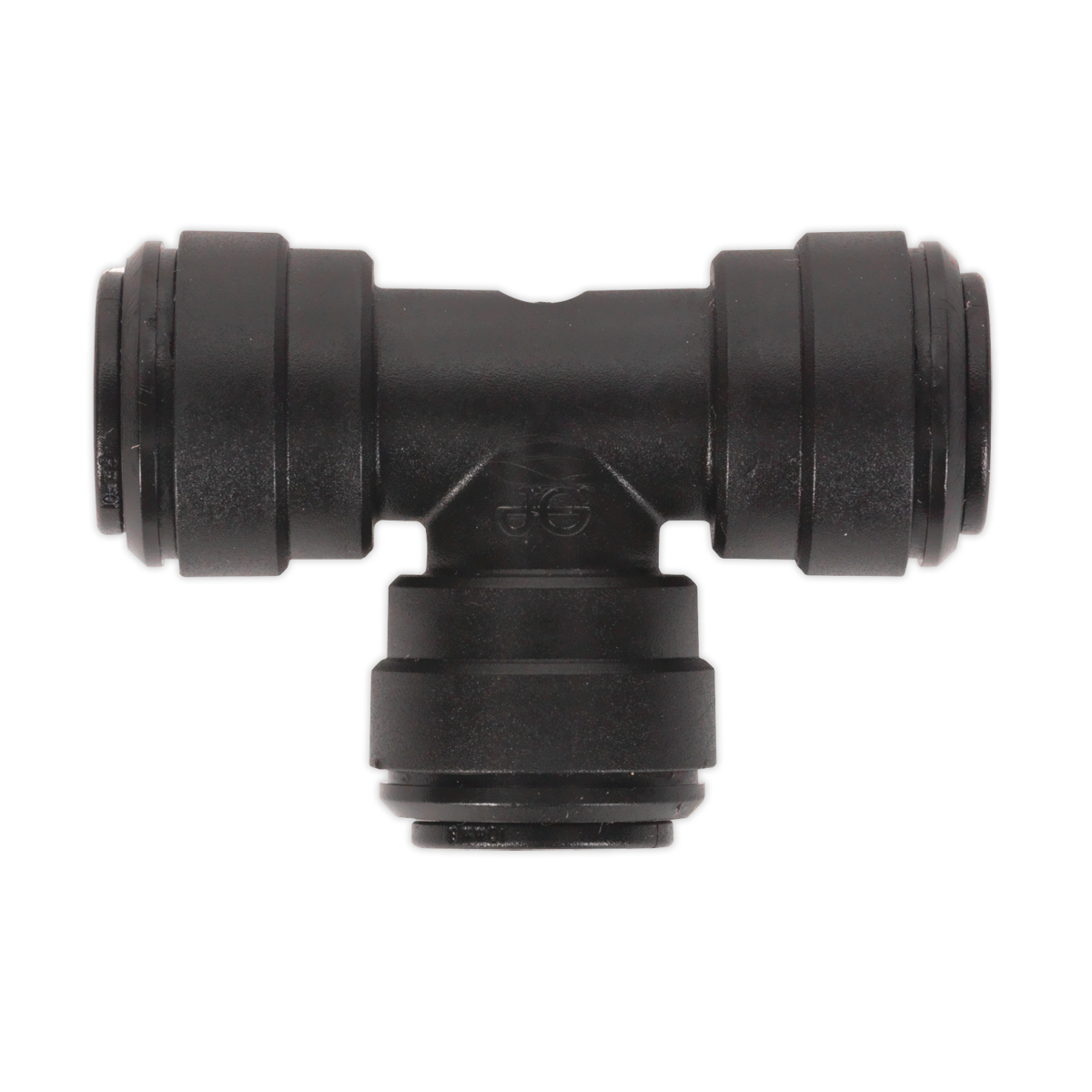 Sealey JGCT10 John Guest® Equal Tee Coupling 10mm - Pack of 5
