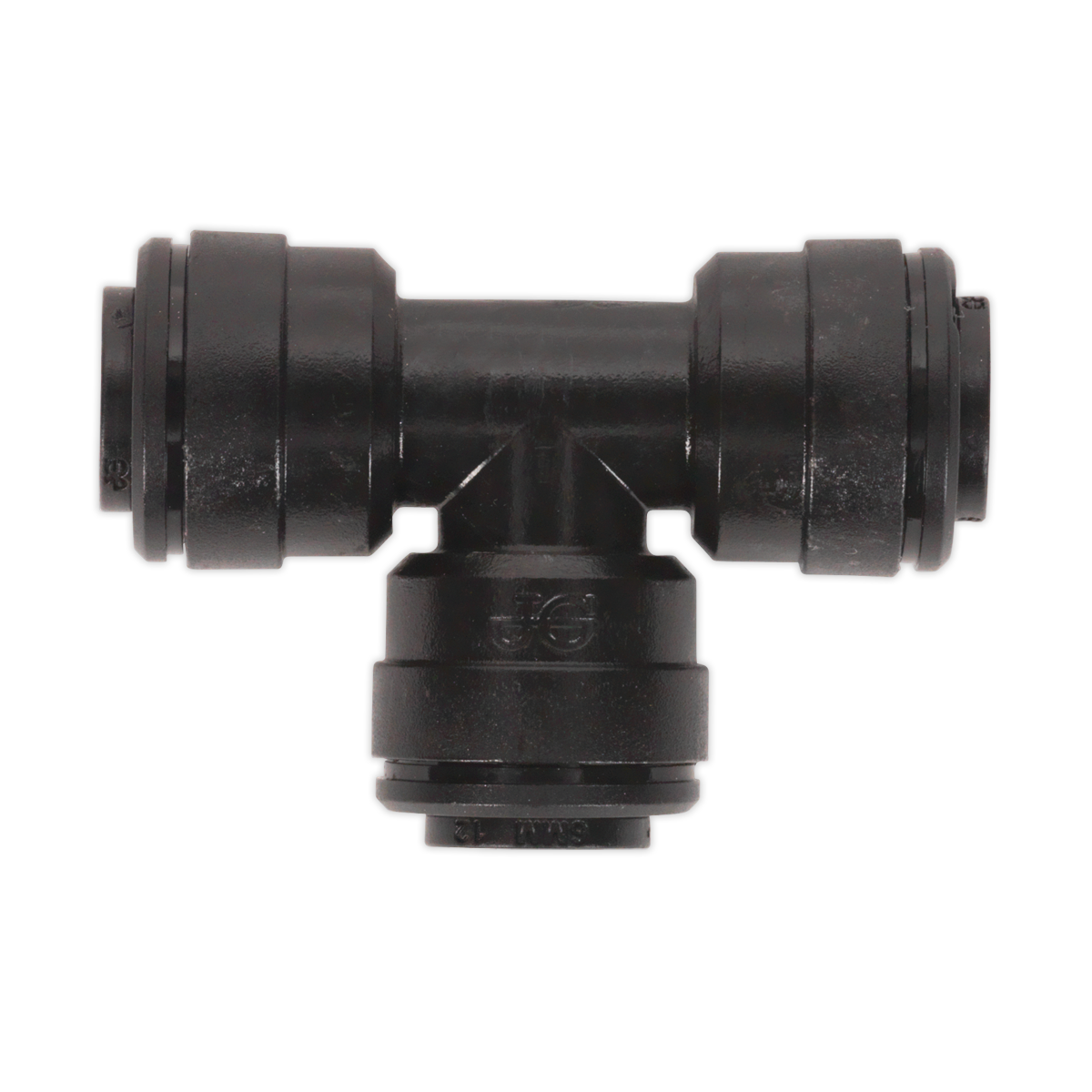 Sealey JGCT6 John Guest® Equal Tee Coupling 6mm - Pack of 5