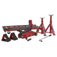 Sealey JKIT01 Lifting Kit (Inc Jack, Axle Stands, Creeper, Chocks & Wrench) 2 Tonne 5pc