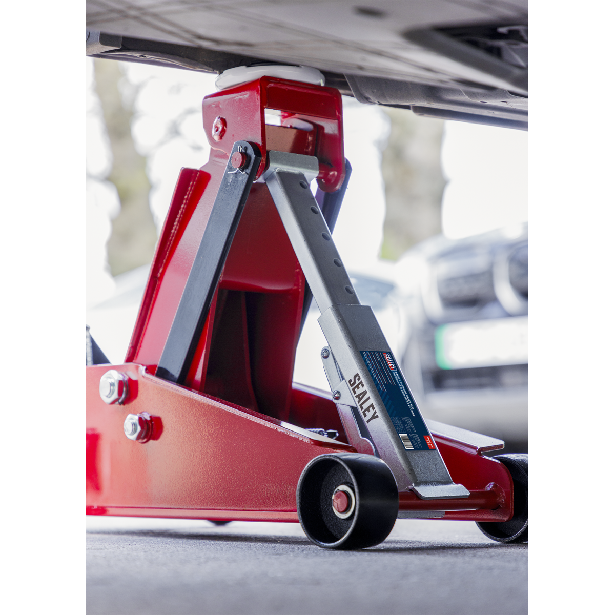 Sealey JLB2 Safety Support Brace for Hydraulic Floor Jacks 2 Tonne - additional view 3