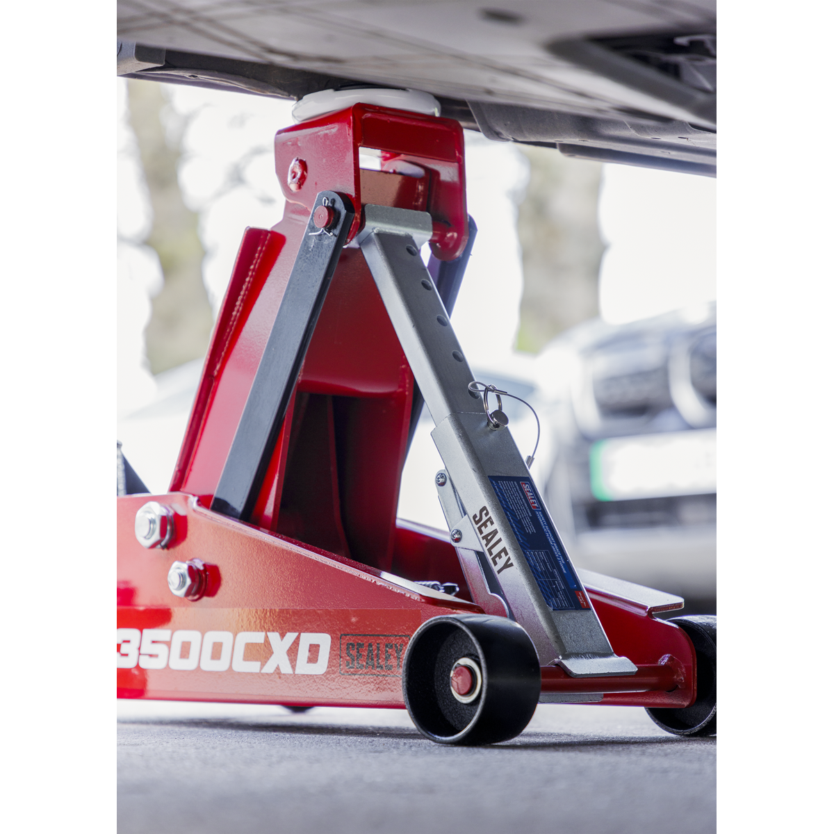 Sealey JLB3 Safety Support Brace for Hydraulic Floor Jacks 3 Tonne - additional view 7