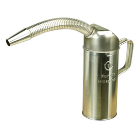 Sealey JM1F Metal Measuring Jug with Flexible Spout 1L