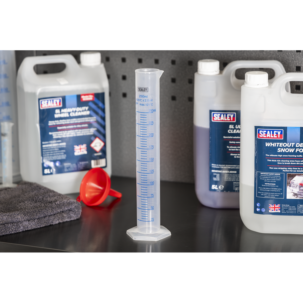 Sealey JMC05 Graduated Measuring Cylinder Set 5pc - additional view 5