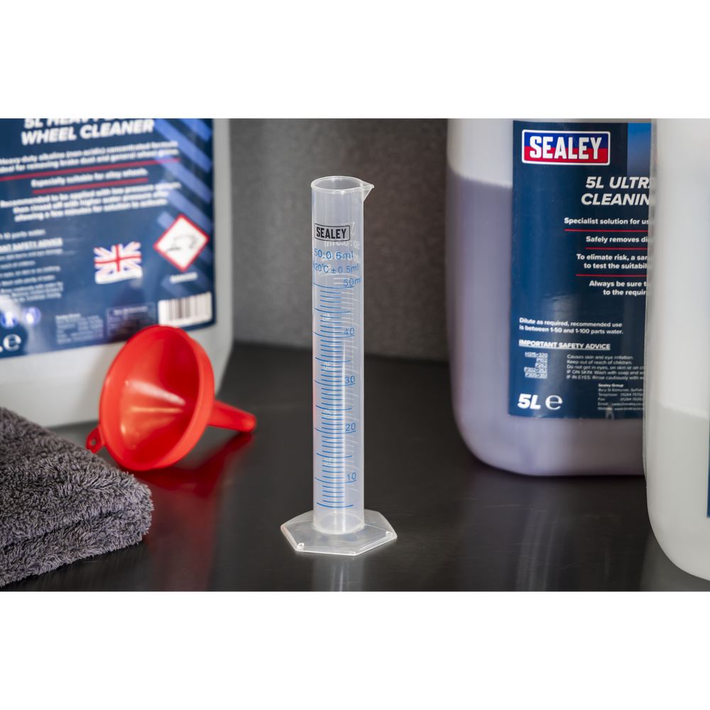Sealey JMC05 Graduated Measuring Cylinder Set 5pc - additional view 7