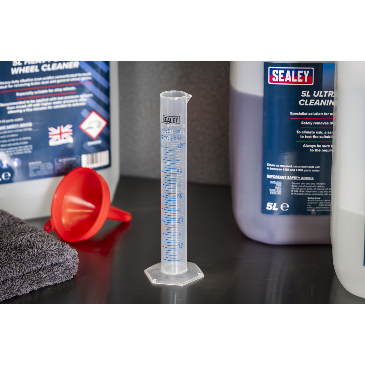 Sealey JMC05 Graduated Measuring Cylinder Set 5pc - additional view 7
