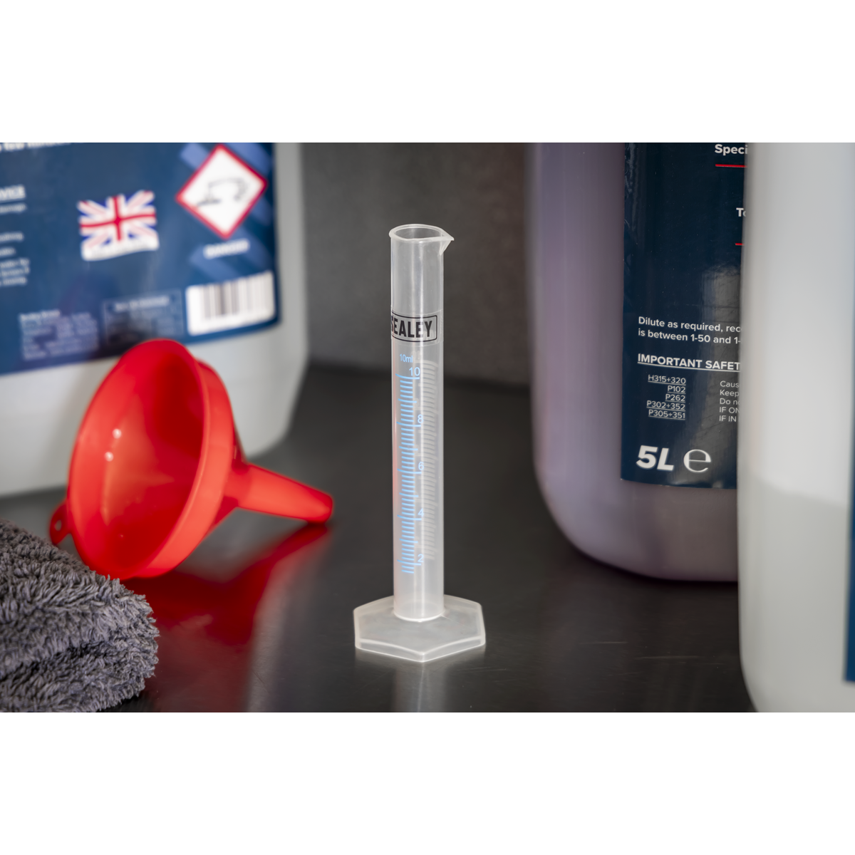 Sealey JMC05 Graduated Measuring Cylinder Set 5pc - additional view 9