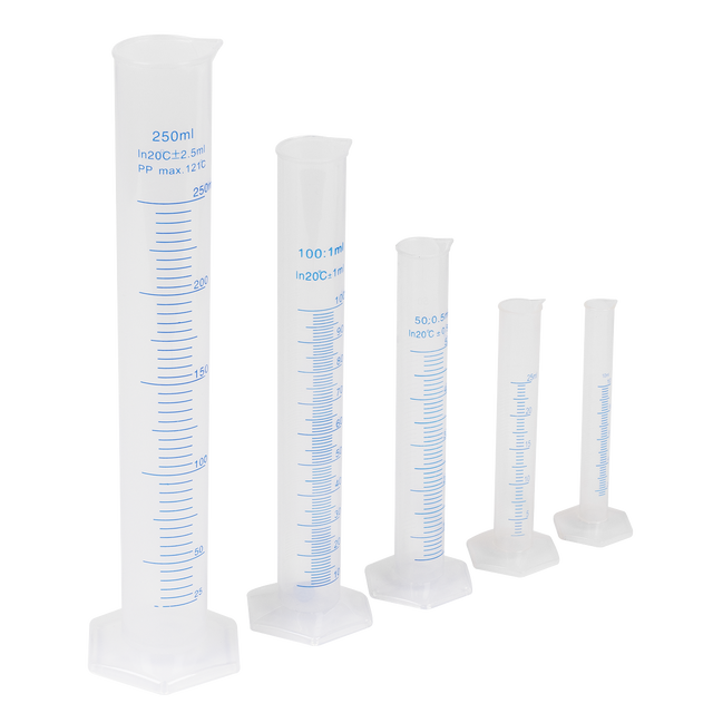Sealey JMC05 Graduated Measuring Cylinder Set 5pc
