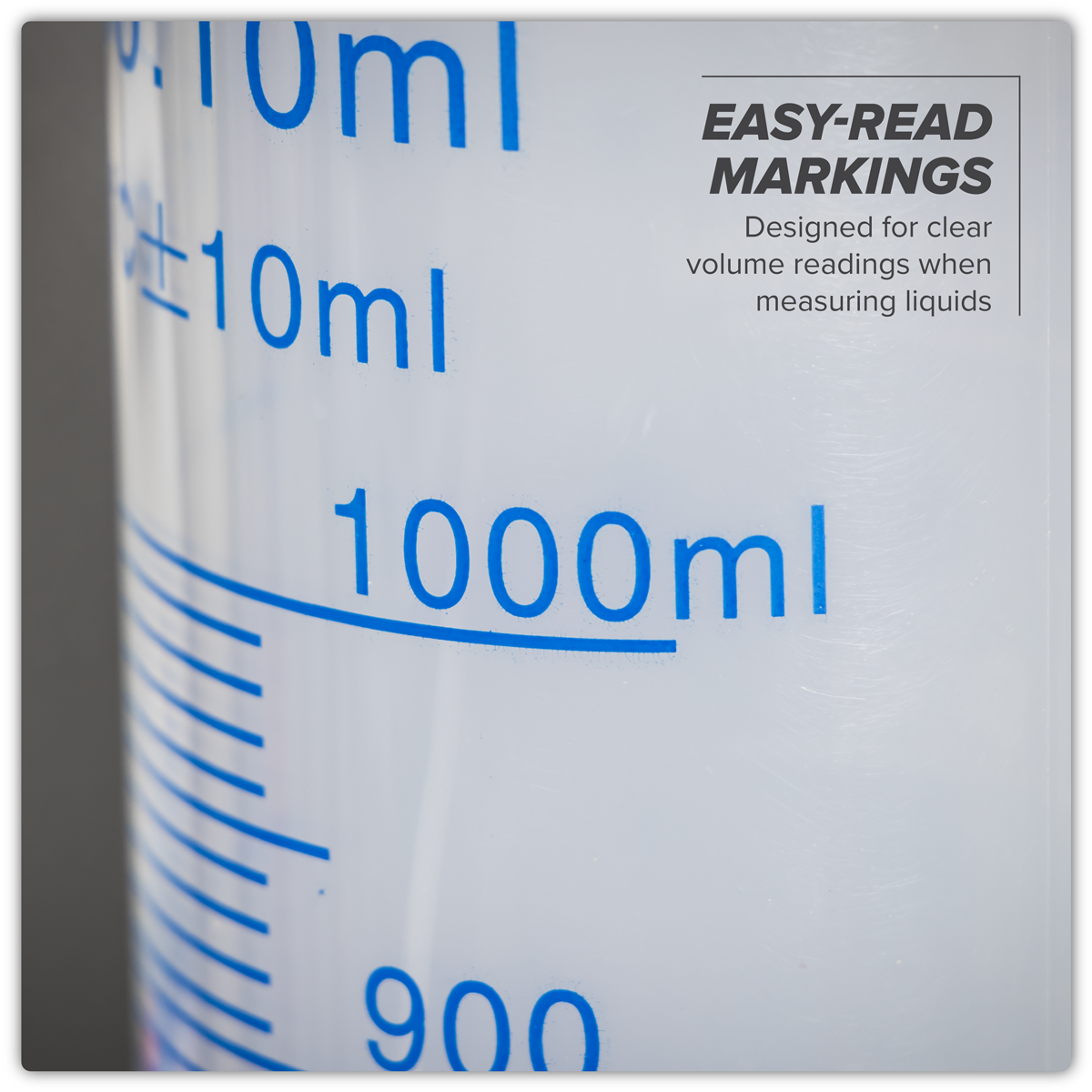 Sealey JMC100 Measuring Cylinder Graduated 1000ml - additional view 8