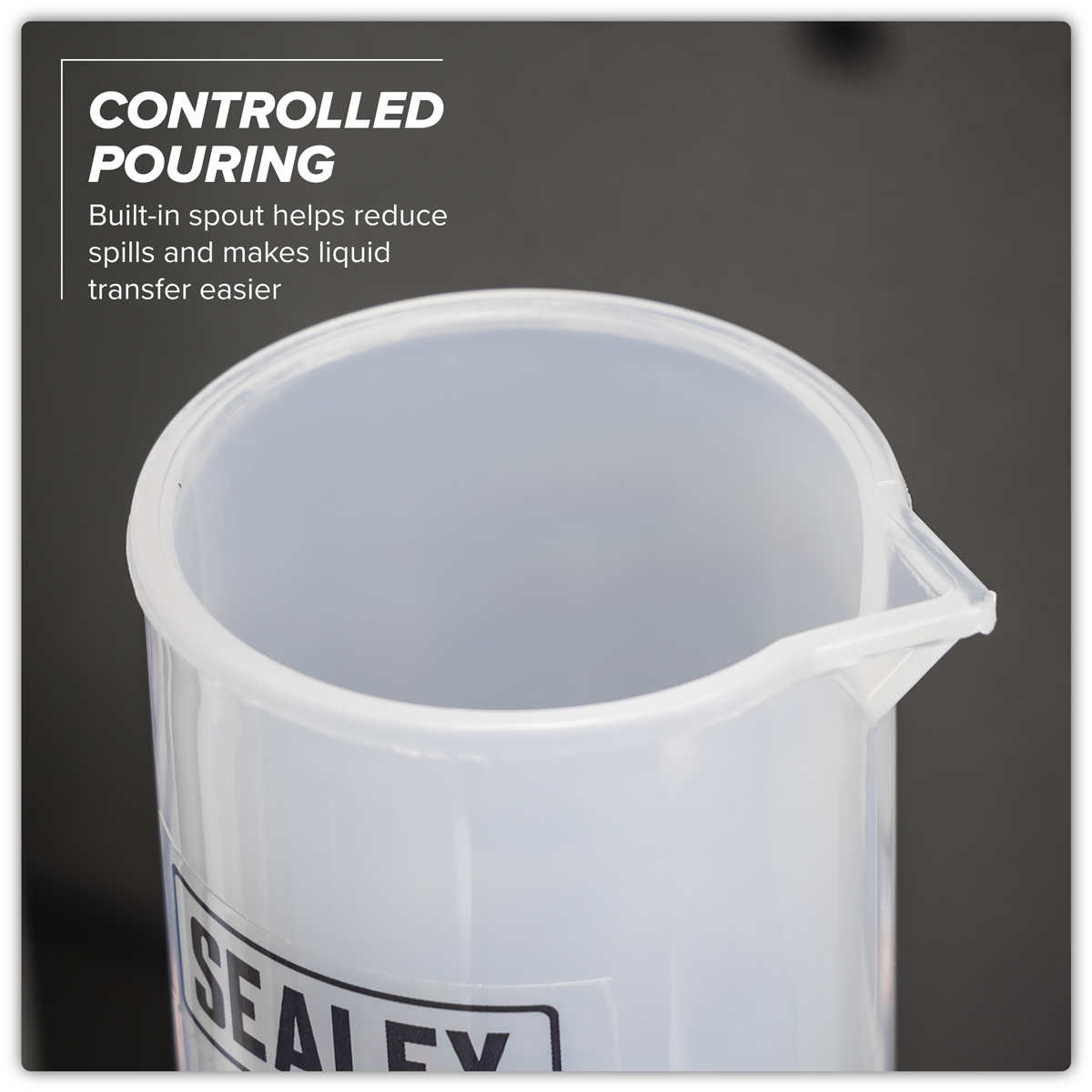 Sealey JMC50 Graduated Measuring Cylinder 500ml - additional view 3