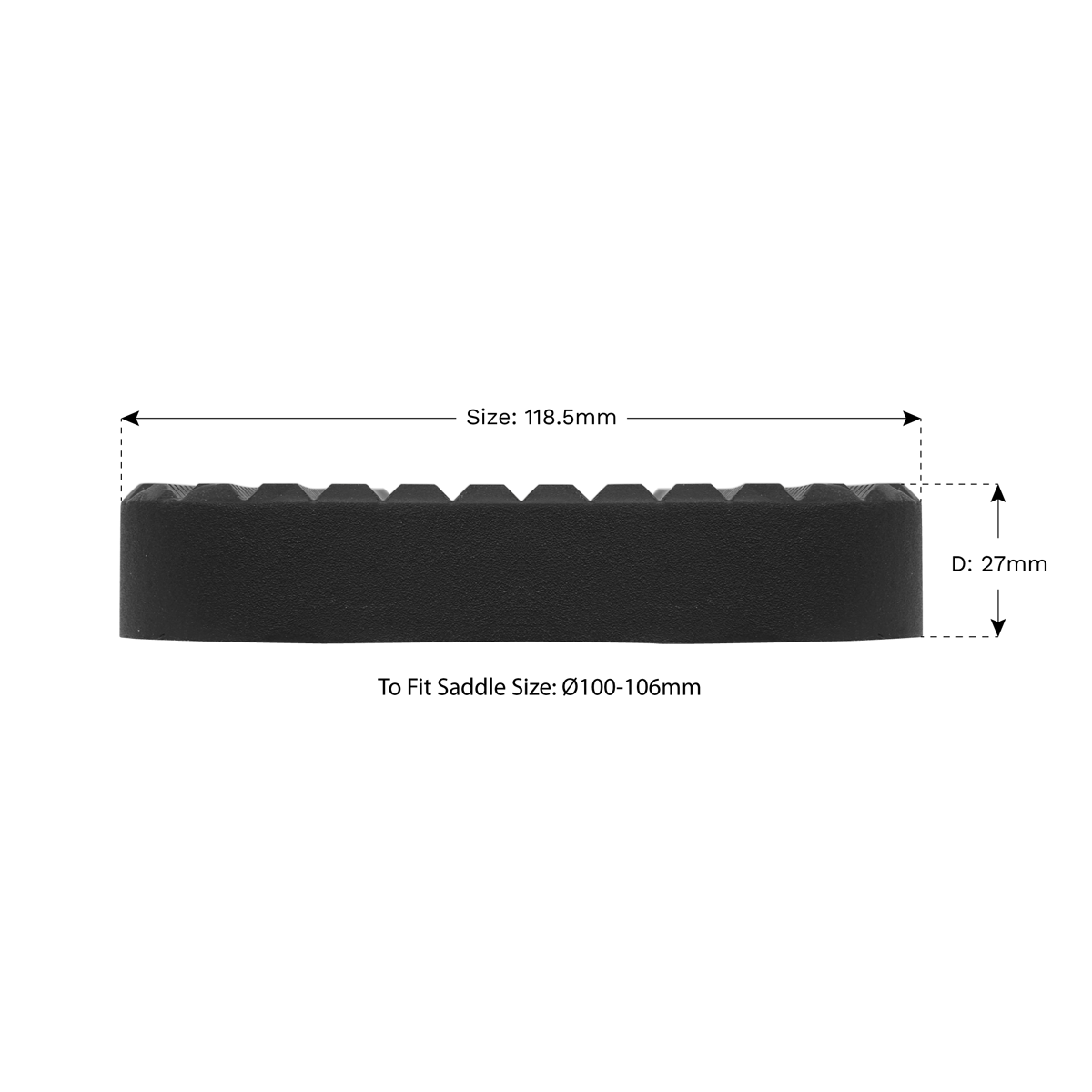 Sealey JP01 Safety Rubber Jack Pad - Type A - additional view 3